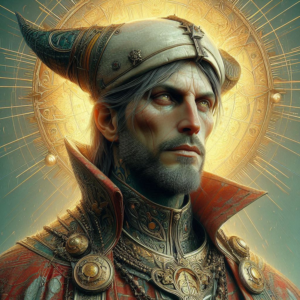 AI Generated Image of a Heretic Squire